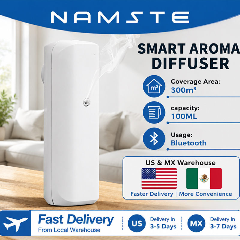 Home Fragrance Best - NAMSTE 아로마 오일 디퓨저 블루투스 향기