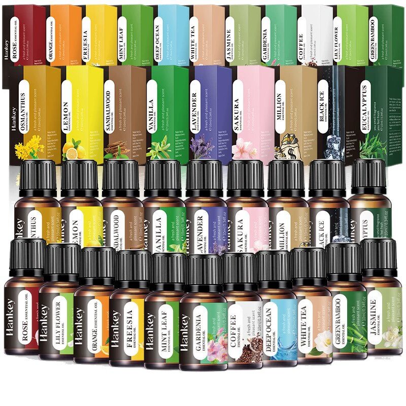 20가지 향 10ml 에센셜 오일 아로마 디퓨저 가습기 - Home Fragrance Oud 리뷰 및 가격