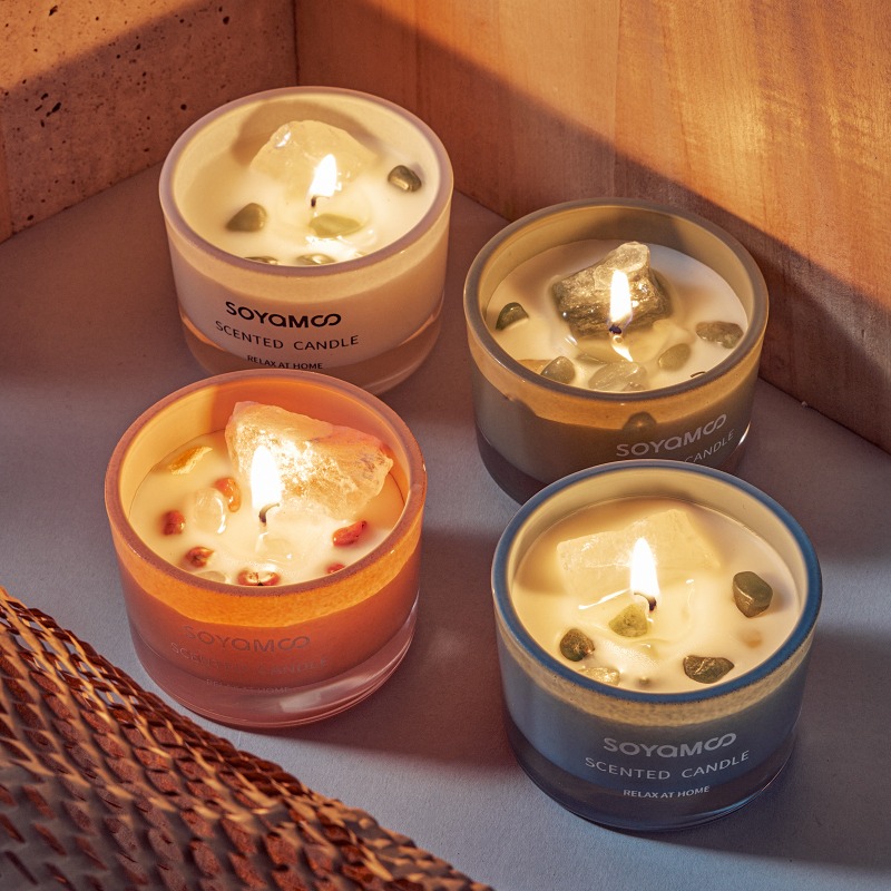 1개입 크리스탈 향초, 오래 지속되는 향, 안전하고 무 - Home Fragrance Non Toxic 리뷰 및 가격